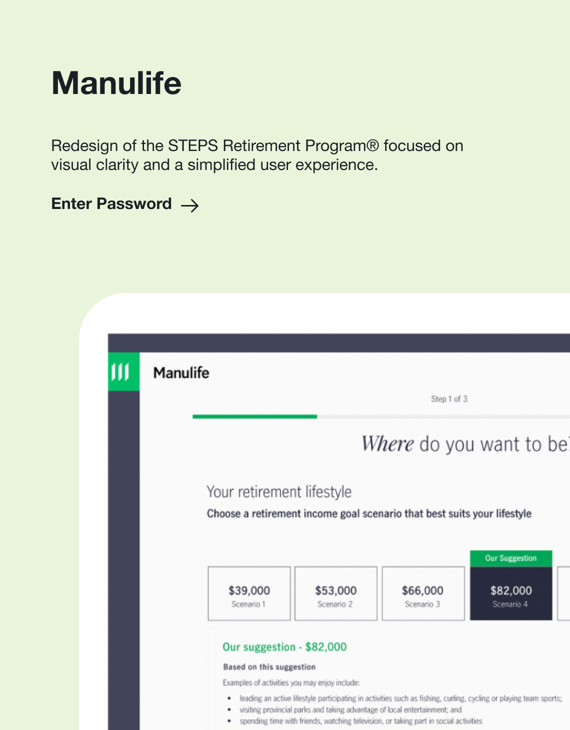 Manulife project